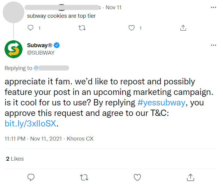 subway value customers