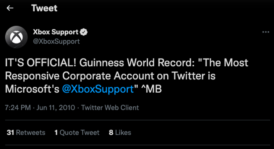 XBox-support-becomes-the-most-responsive-corporate-account-on-twitter