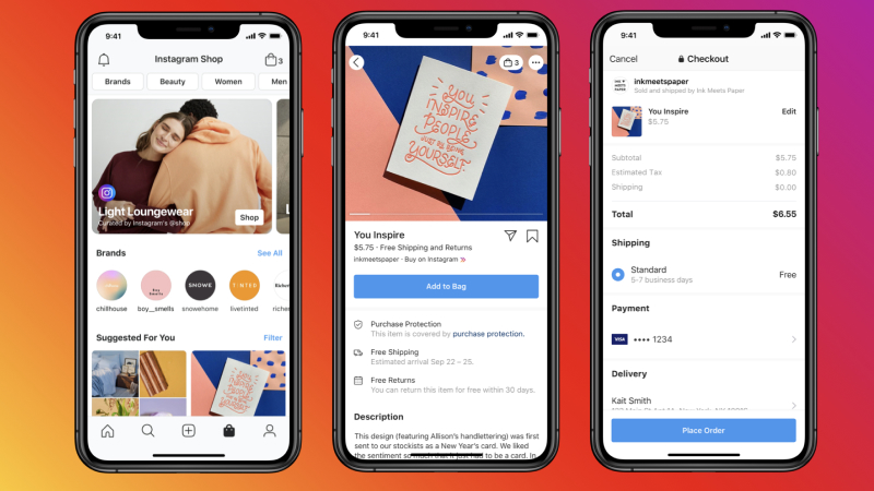Instagram Business for online shopping experience