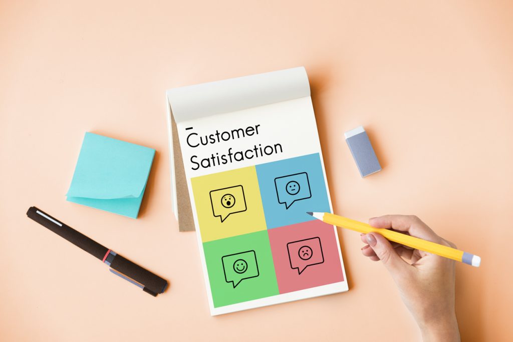 customer service satisfaction feedback icon