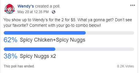 Wendy's customer survey