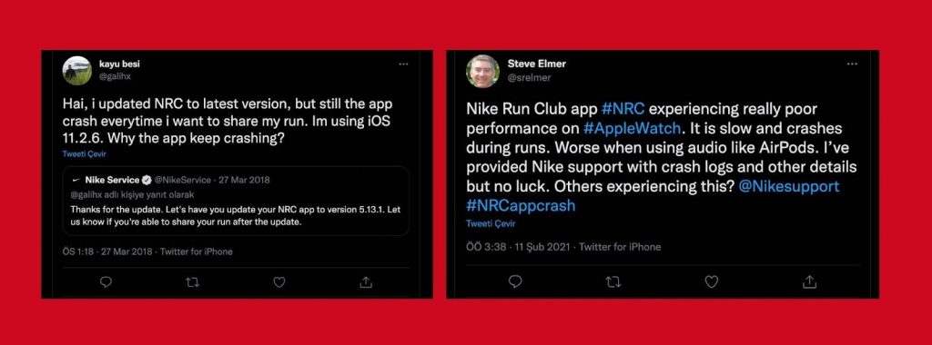 Nike customer shop service twitter