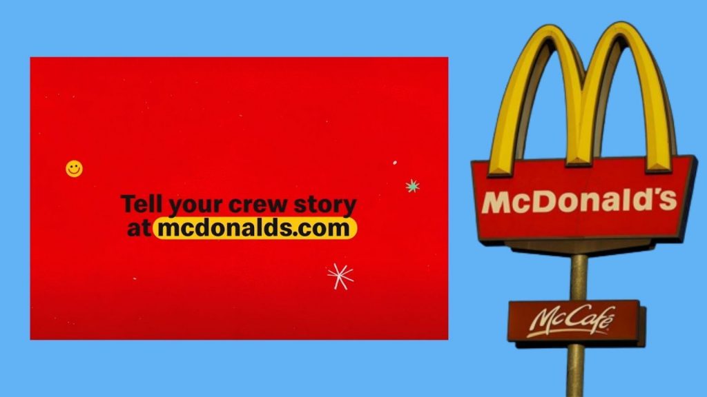 McDonald’s controls the narrative by collecting user-generated content through the website and sharing only the selected ones on social media.