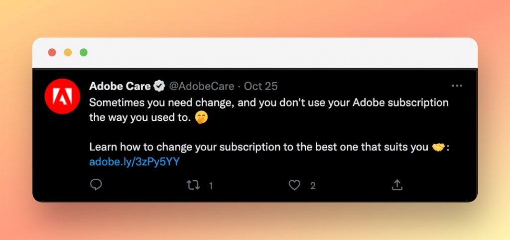 Adobe’s content about common problems