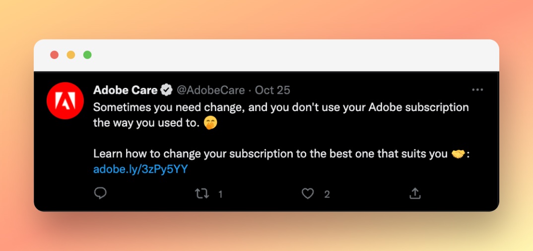 Adobe’s content about common problems