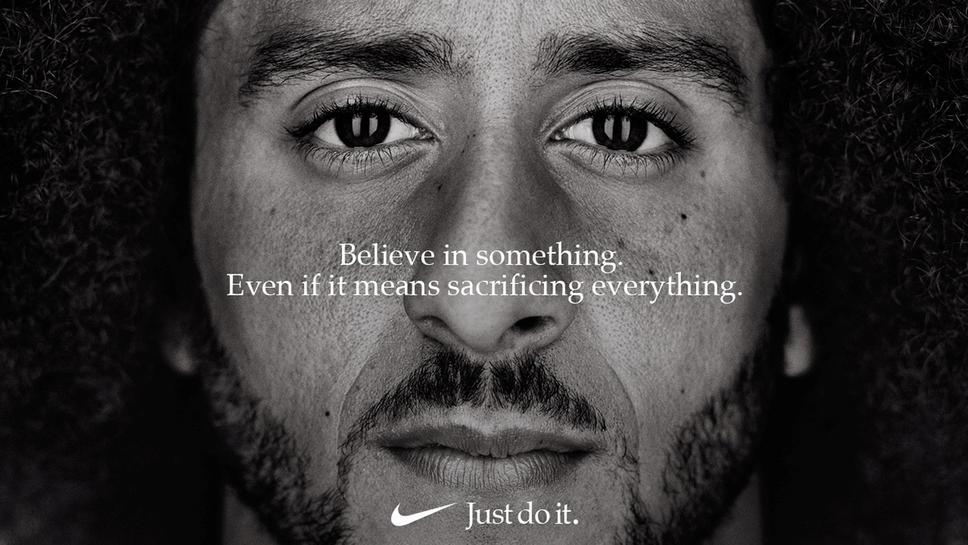 Nike's 'Just do it' slogan has a motivating tone.