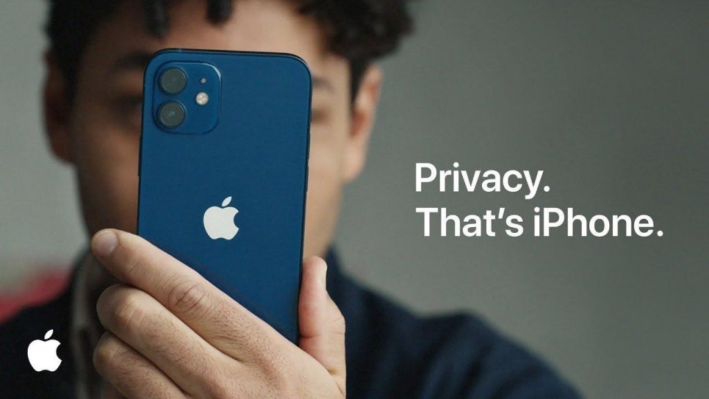 Apple uses an assertive and ambitious brand voice in its ad copy.