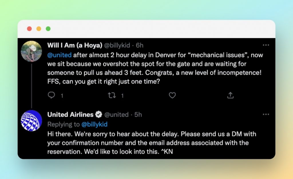 United Airlines’ Accessibility on Social Media