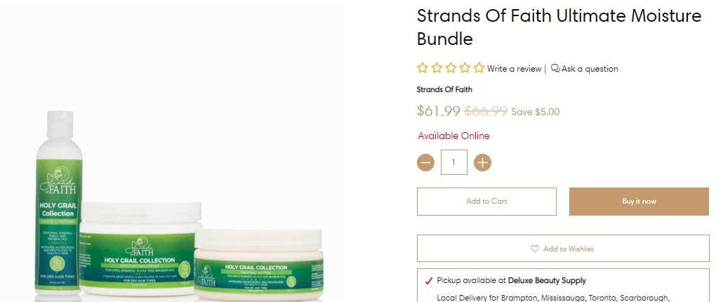 If you run a beauty product store, you could bundle products that deal with related beauty issues as a cross-selling strateg