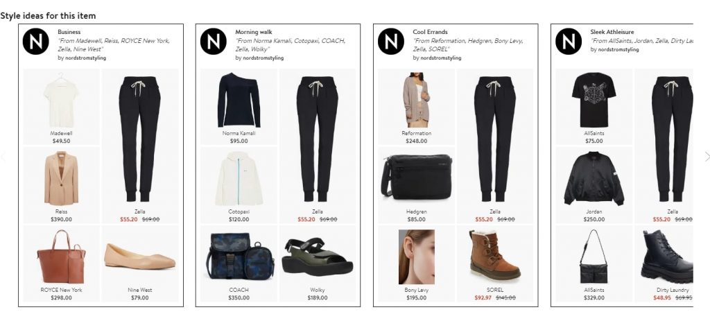 Nordstrom’s joggers' style ideas