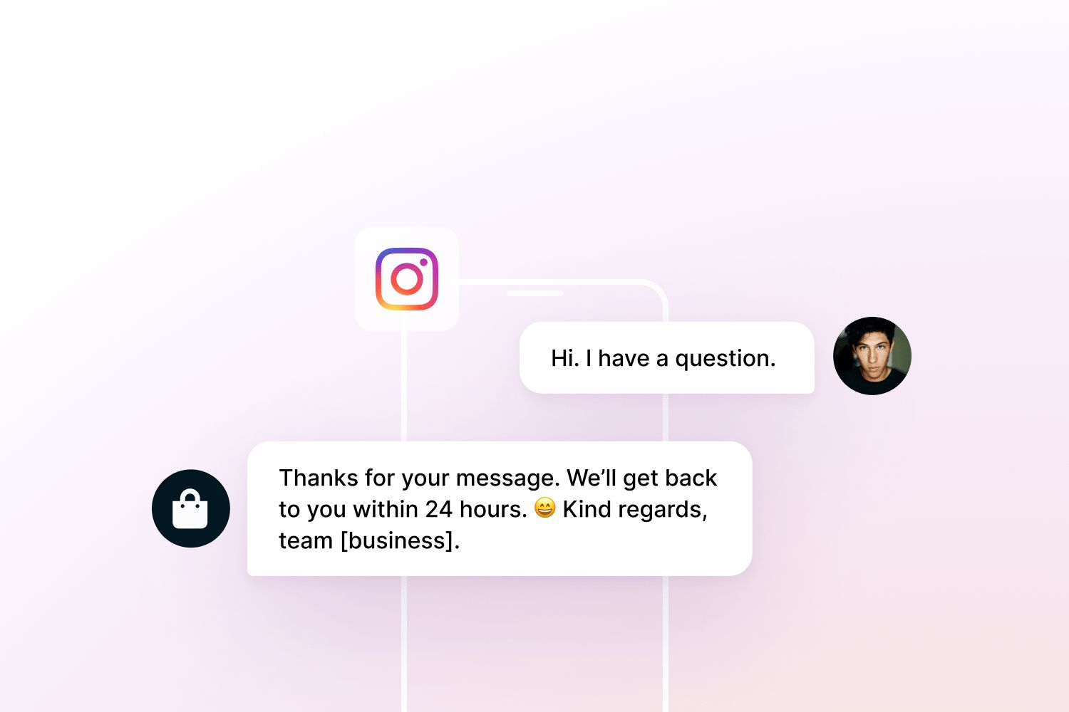 The social media chatbot serves as the first point of contact, responding to customer queries in real-time, 24/7, and redirecting more challenging queries to the team of humans waiting on standby. 