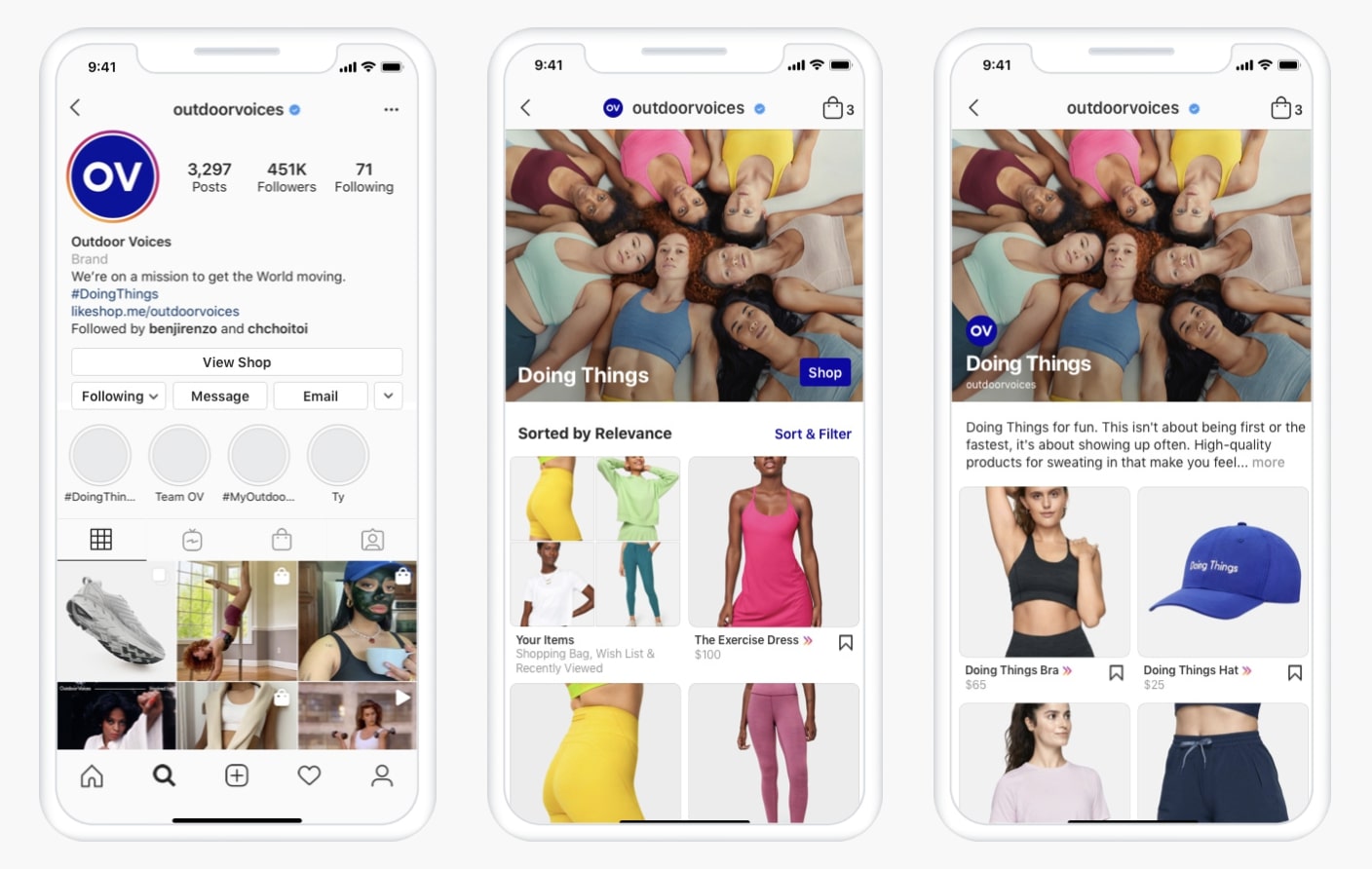 The Instagram shop is an integration for the social networking service that allows eCommerce brands to incorporate their product catalog with the platform and sell directly through the Instagram app. 