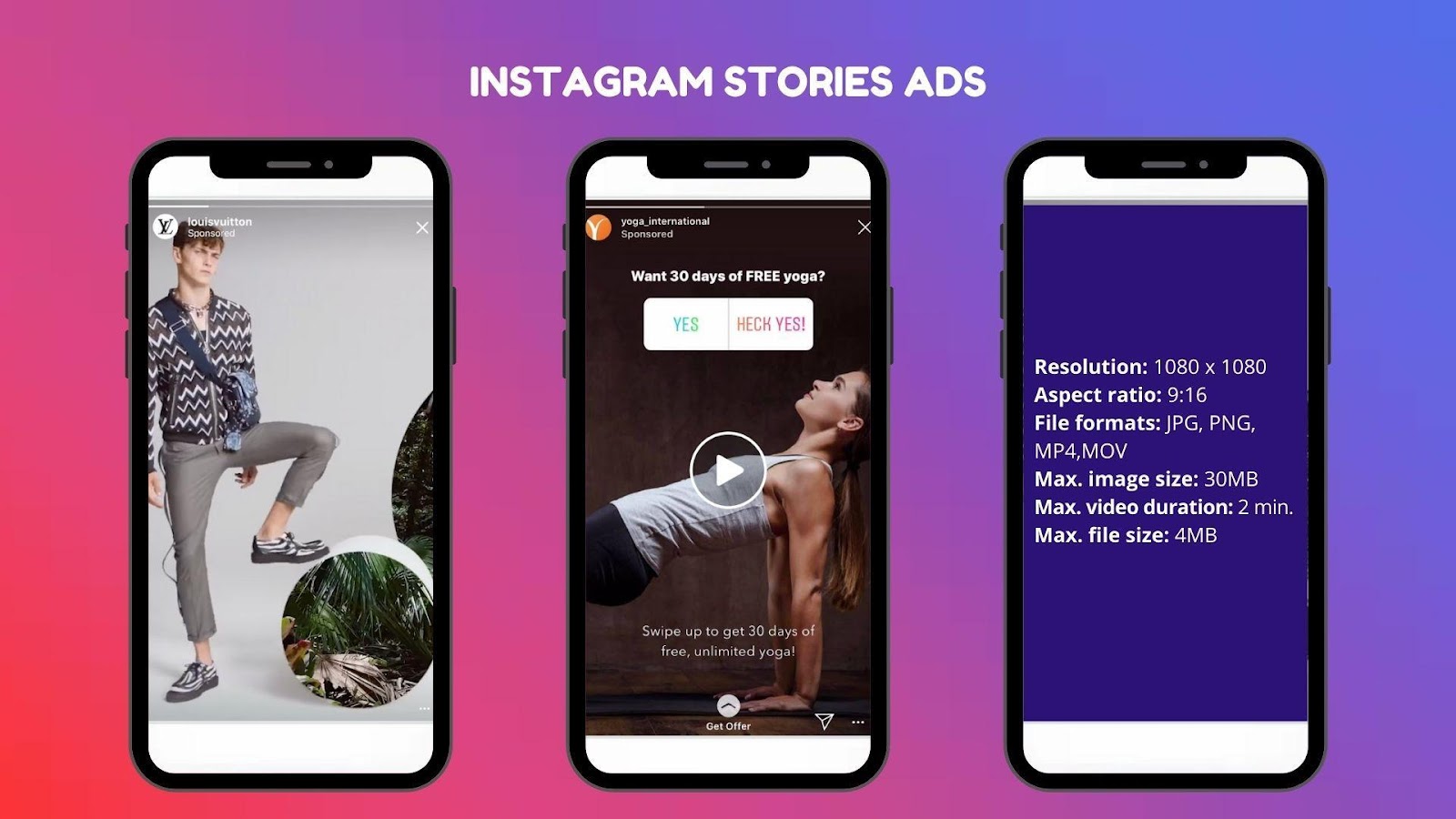 Instagram Stories ad examples and specs
