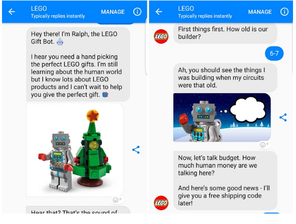 Ralph is a conversational AI chatbot owned by Lego.