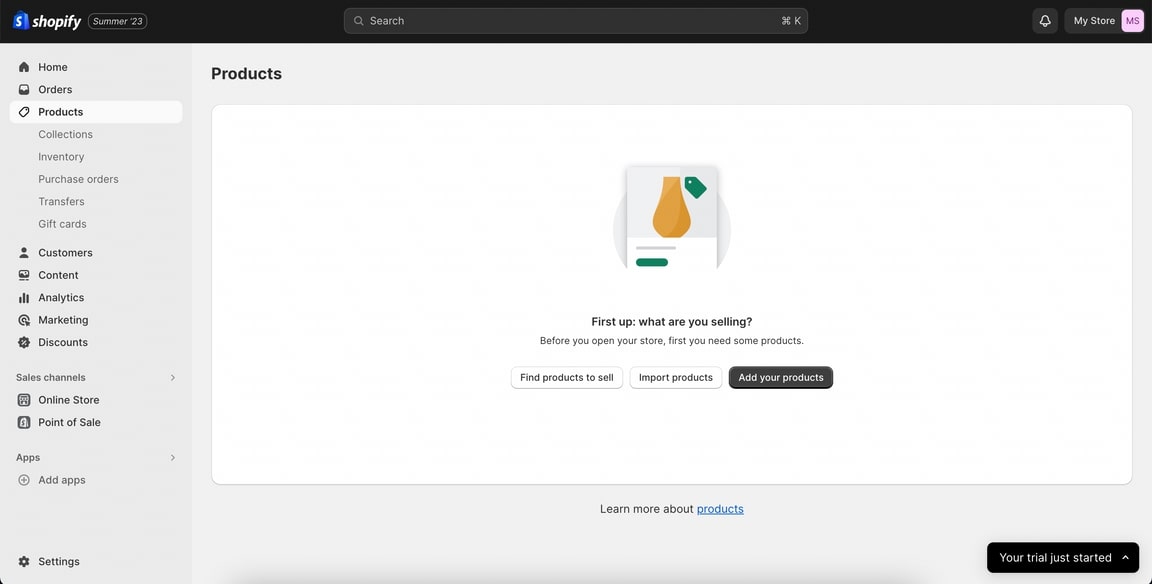 Begin adding products to your store, focusing on appealing visuals and informative descriptions.