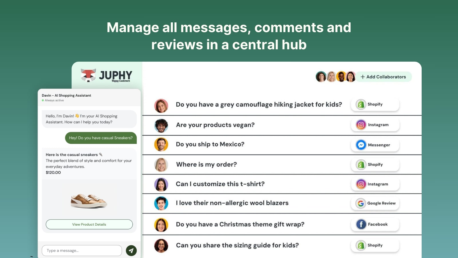 From responding to comments as direct messages to creating tags, categorizing messages, and collaborating with your team, you can easily streamline your communication and stay in control.