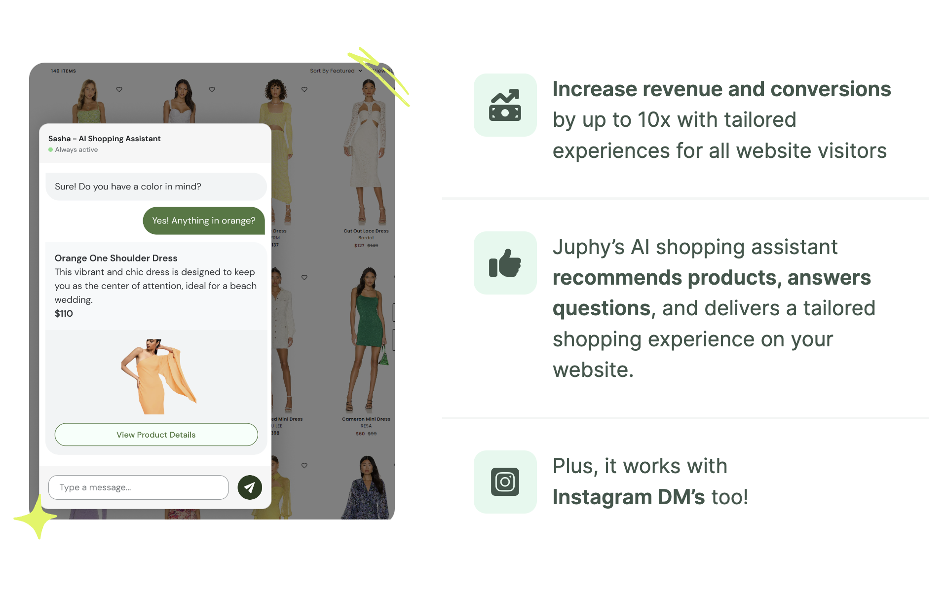 Juphy AI is an essential integration that boosts conversions and increases revenue.