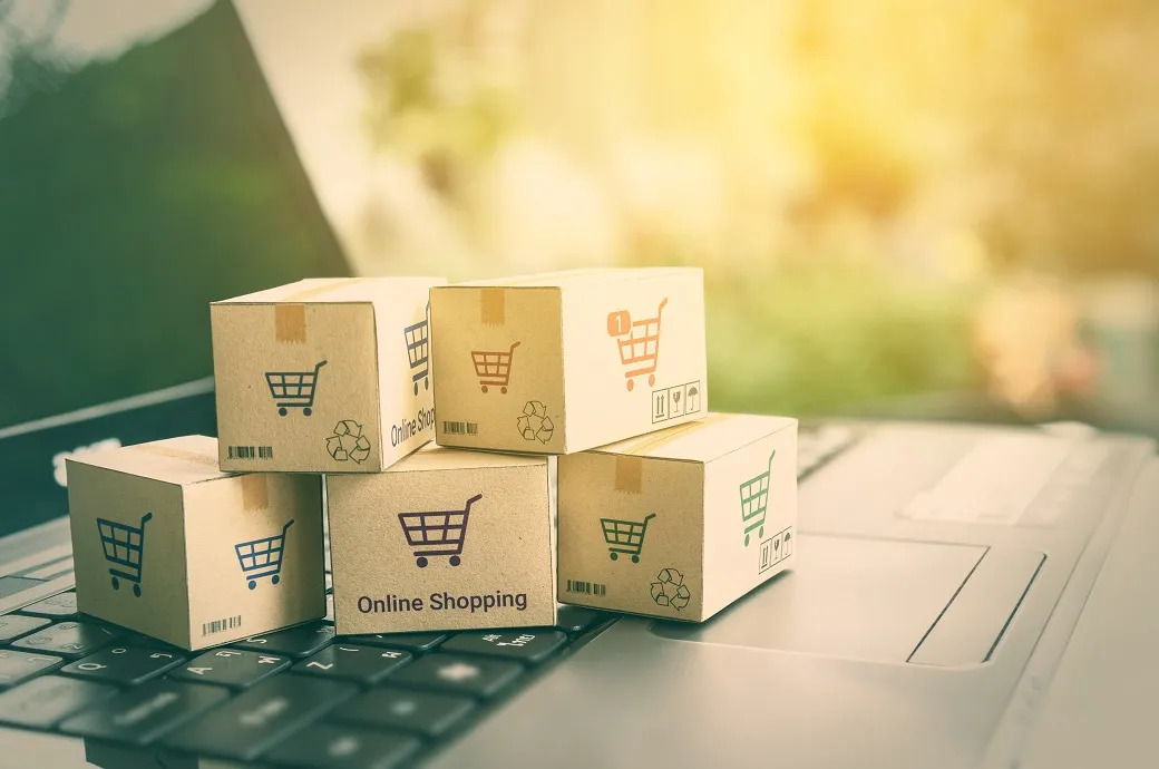 Online sales increased by approximately 25% compared to last year.