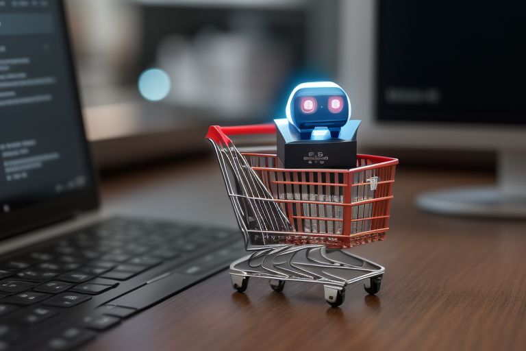 Common uses of AI include personalized responses and digital shopping assistants.