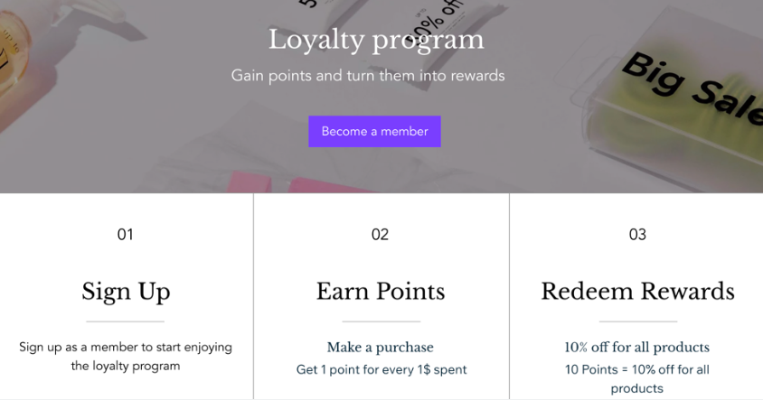 Boost customer retention rates using loyalty programs.