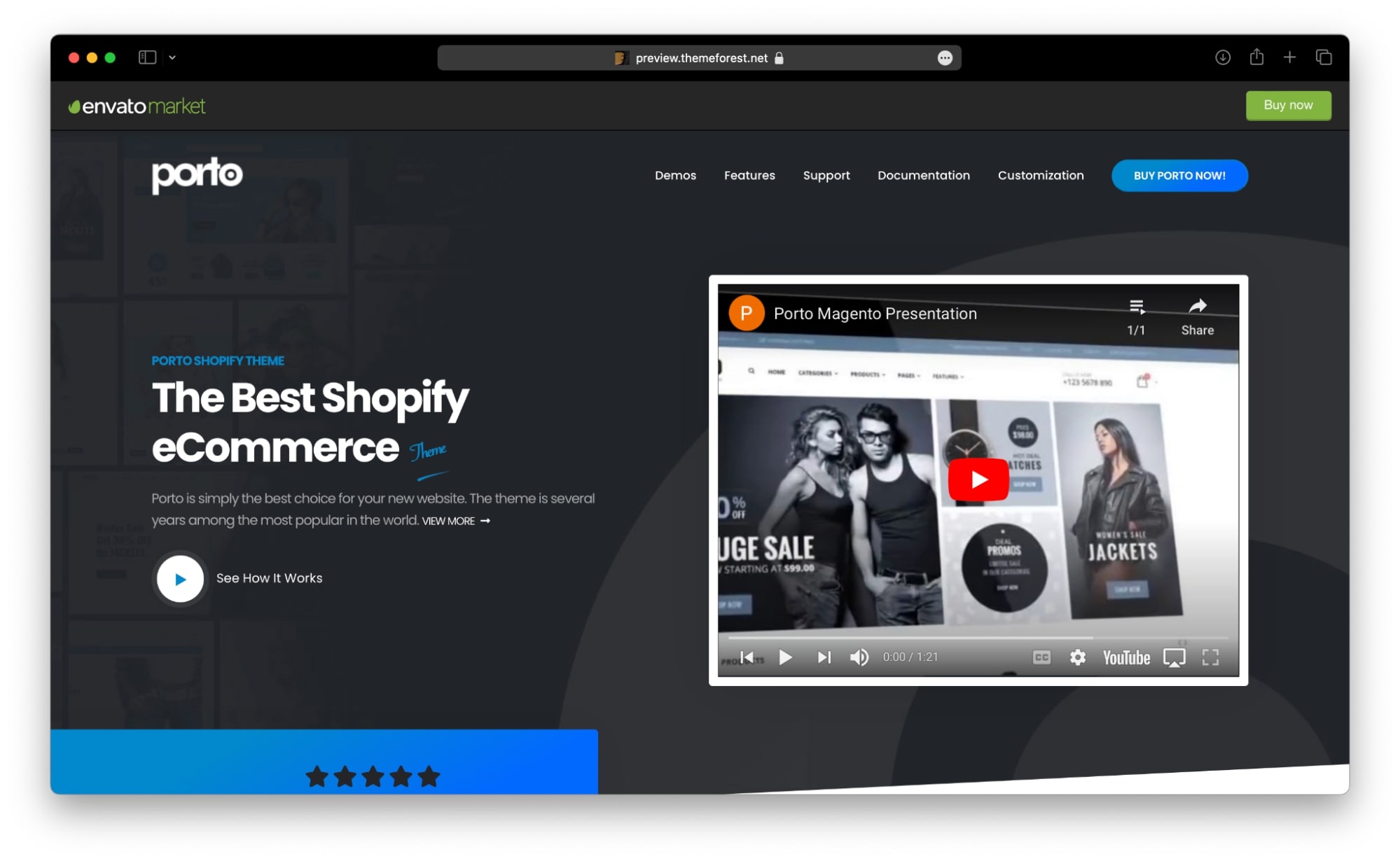 Porto Shopify theme for home and garden online stores.

