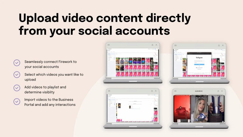 This tool turns social media content into interactive, shoppable videos on a brand's website.