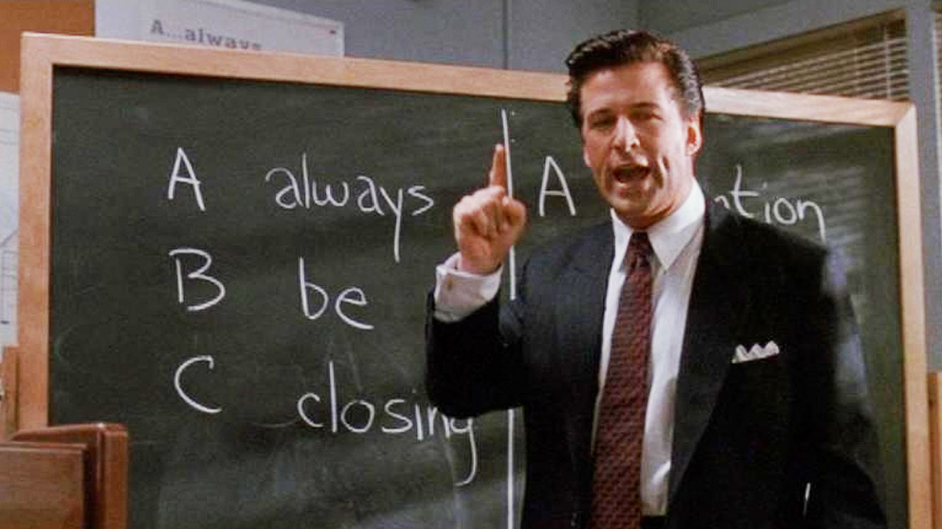 Always be closing: a sales strategy focusing on closing a deal.