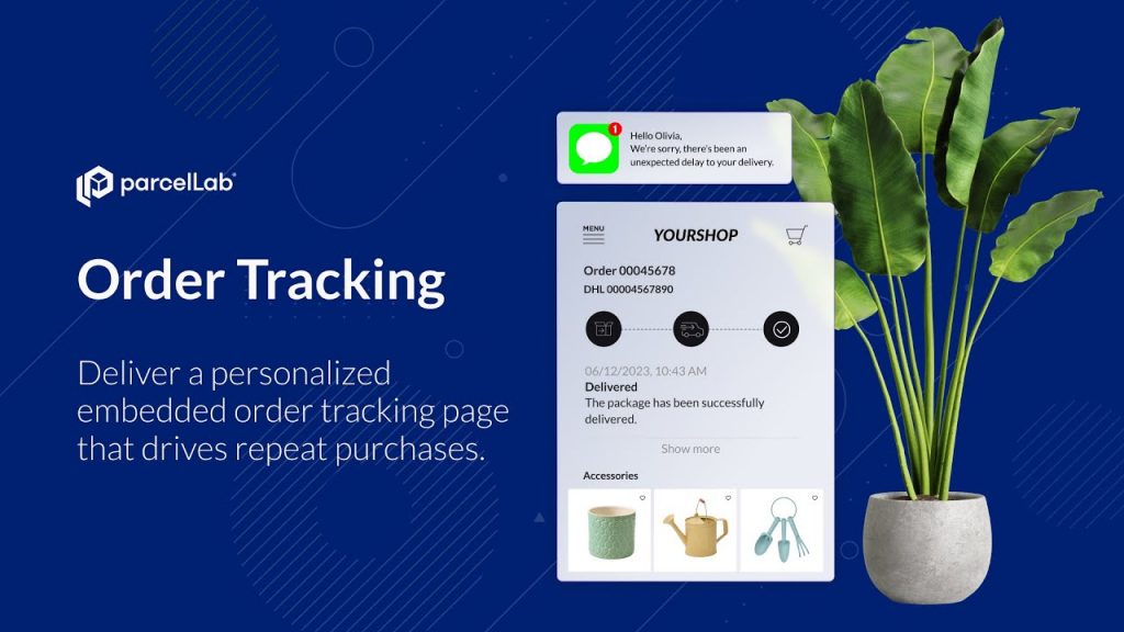 ParcelLab's app streamlines Shopify order tracking and integration for merchants.