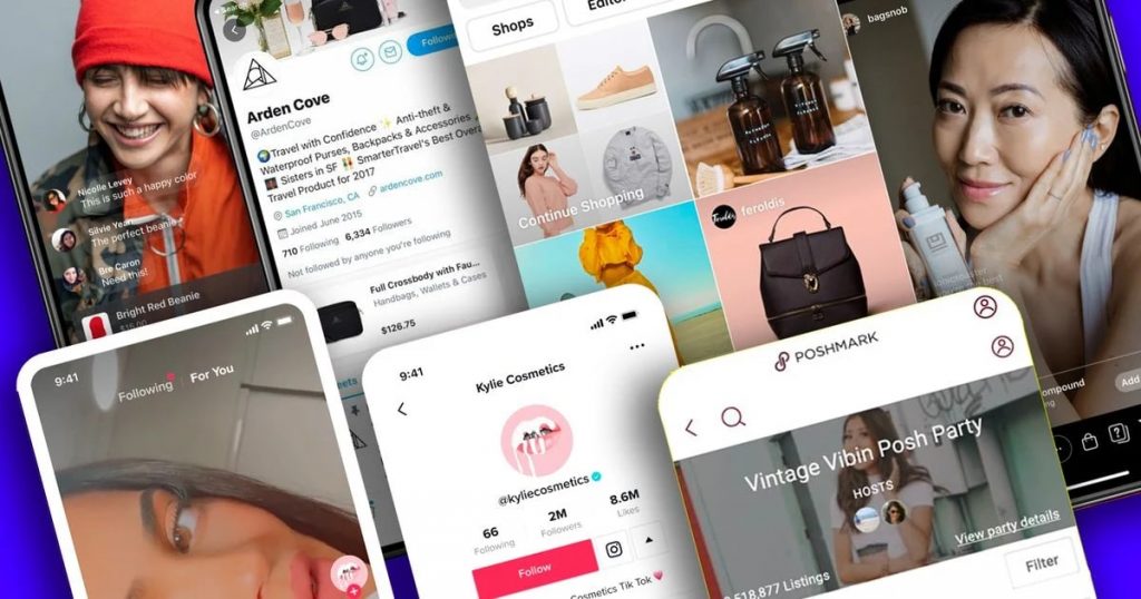 Social media platforms like TikTok and Instagram are becoming integral parts of the shopping experience.