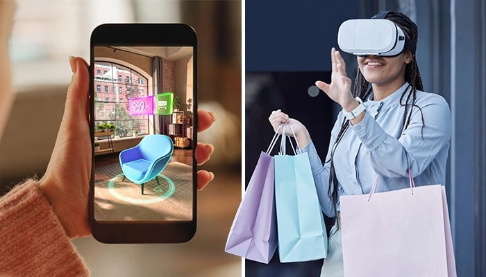 Augmented reality (AR) and virtual reality (VR) will revolutionize the way consumers shop online.