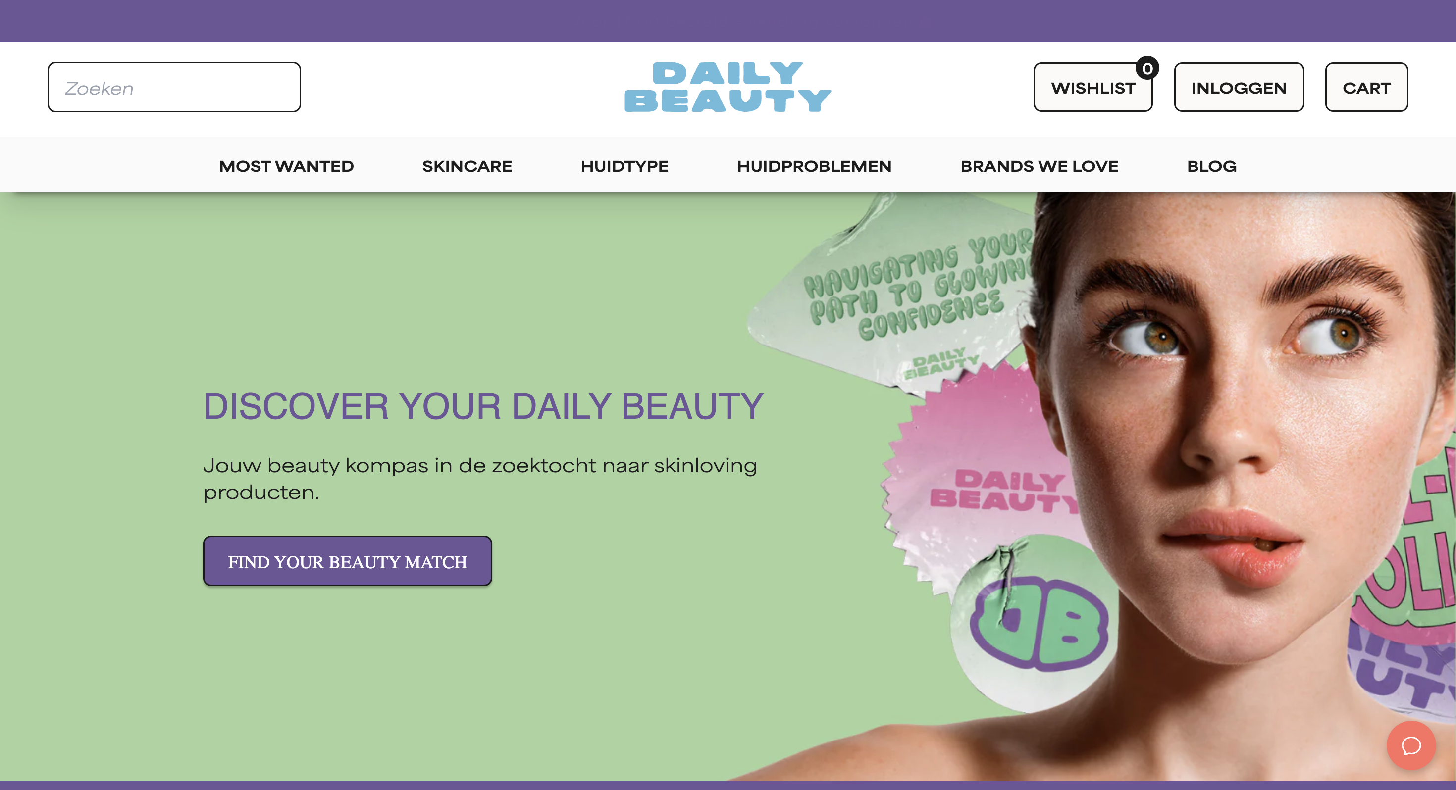 Daily Beauty's website