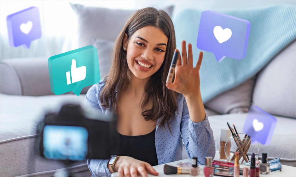 The survey highlights a stronger connection between younger consumers and social media content creators.