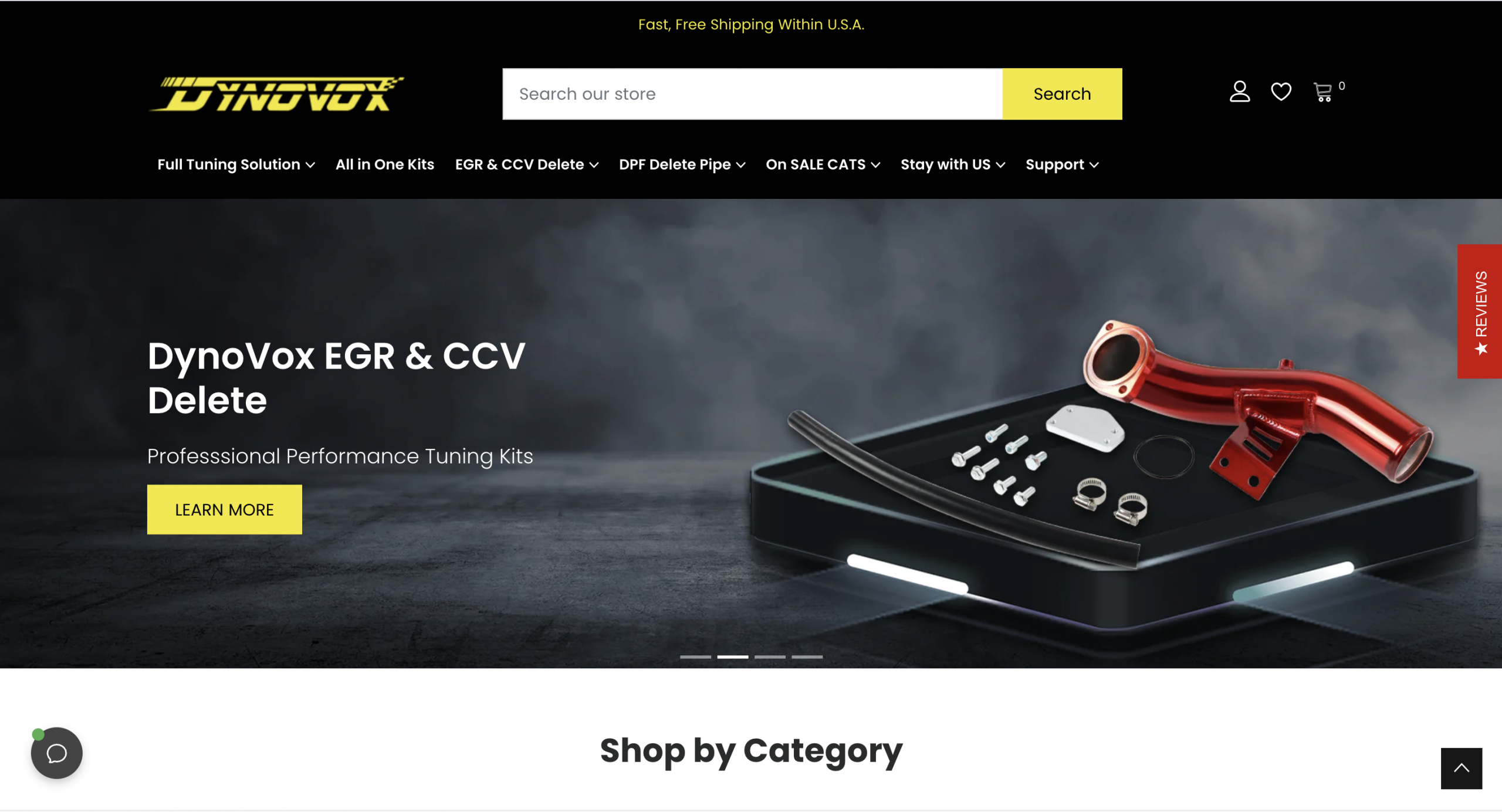 DynoVox's website